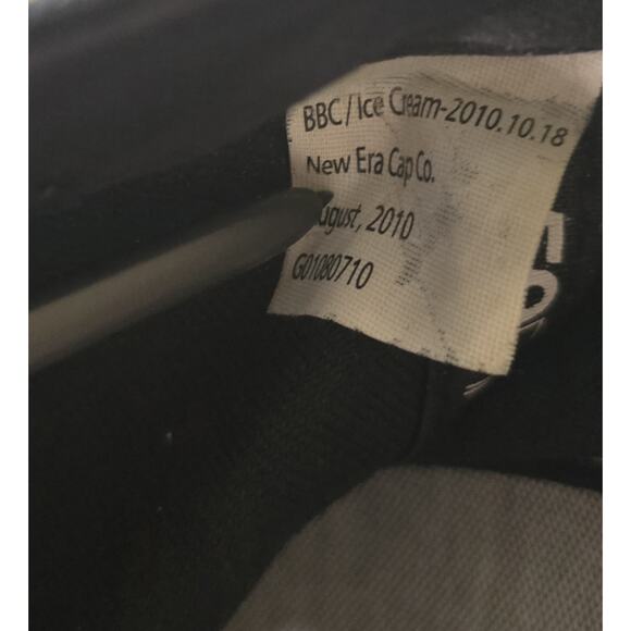 Billionaire Boys Club Hat New Era 7.5 Cap Black 100% Wool Y2K BBC Ice Cream - Picture 5 of 5